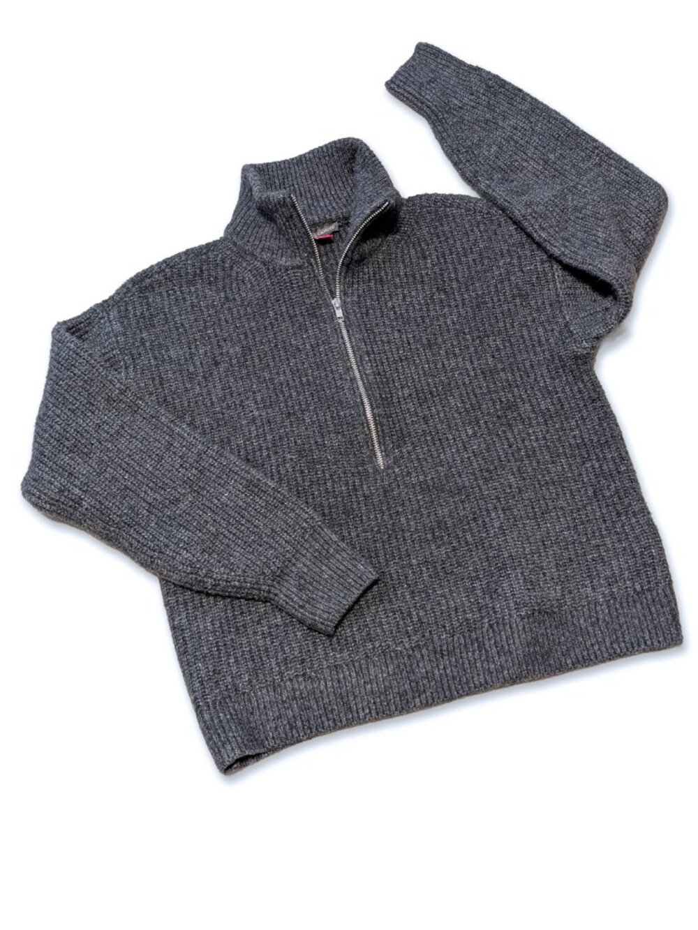 Vince Camuto Zip Front Sweater, Size S